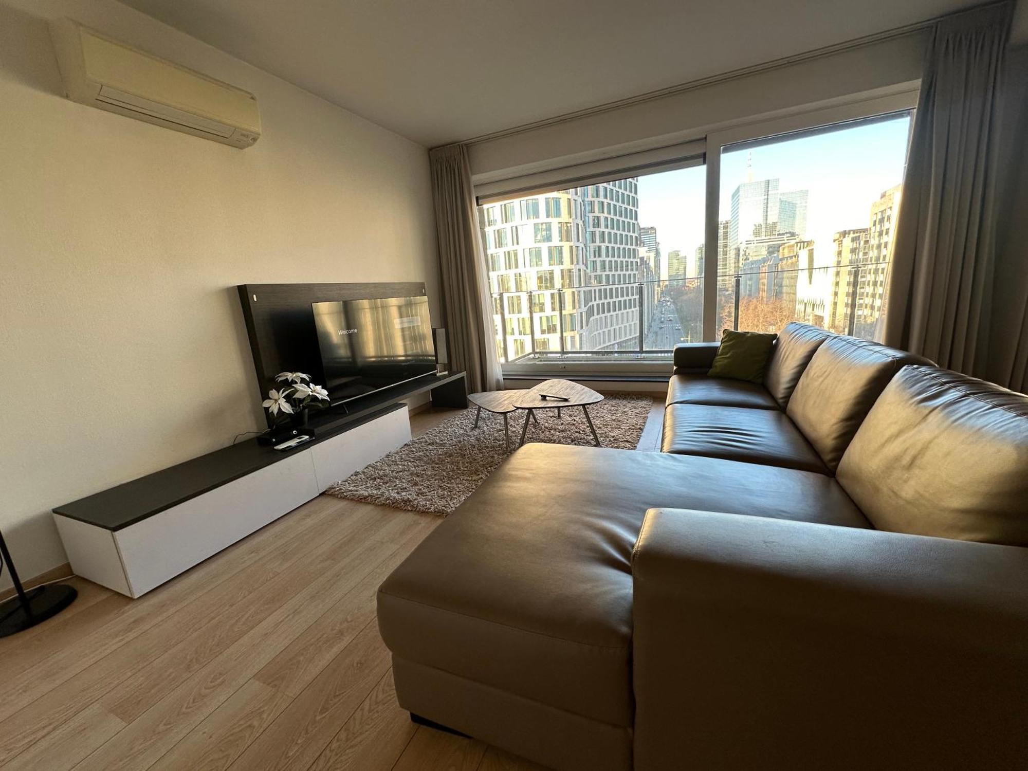 2 Bedroom Apartment In Center With Balcony Brussels Luaran gambar